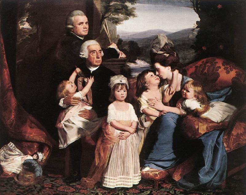 COPLEY, John Singleton The Copley Family dsf Norge oil painting art